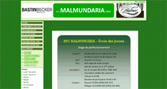 Desktop Screenshot of malmundaria.be